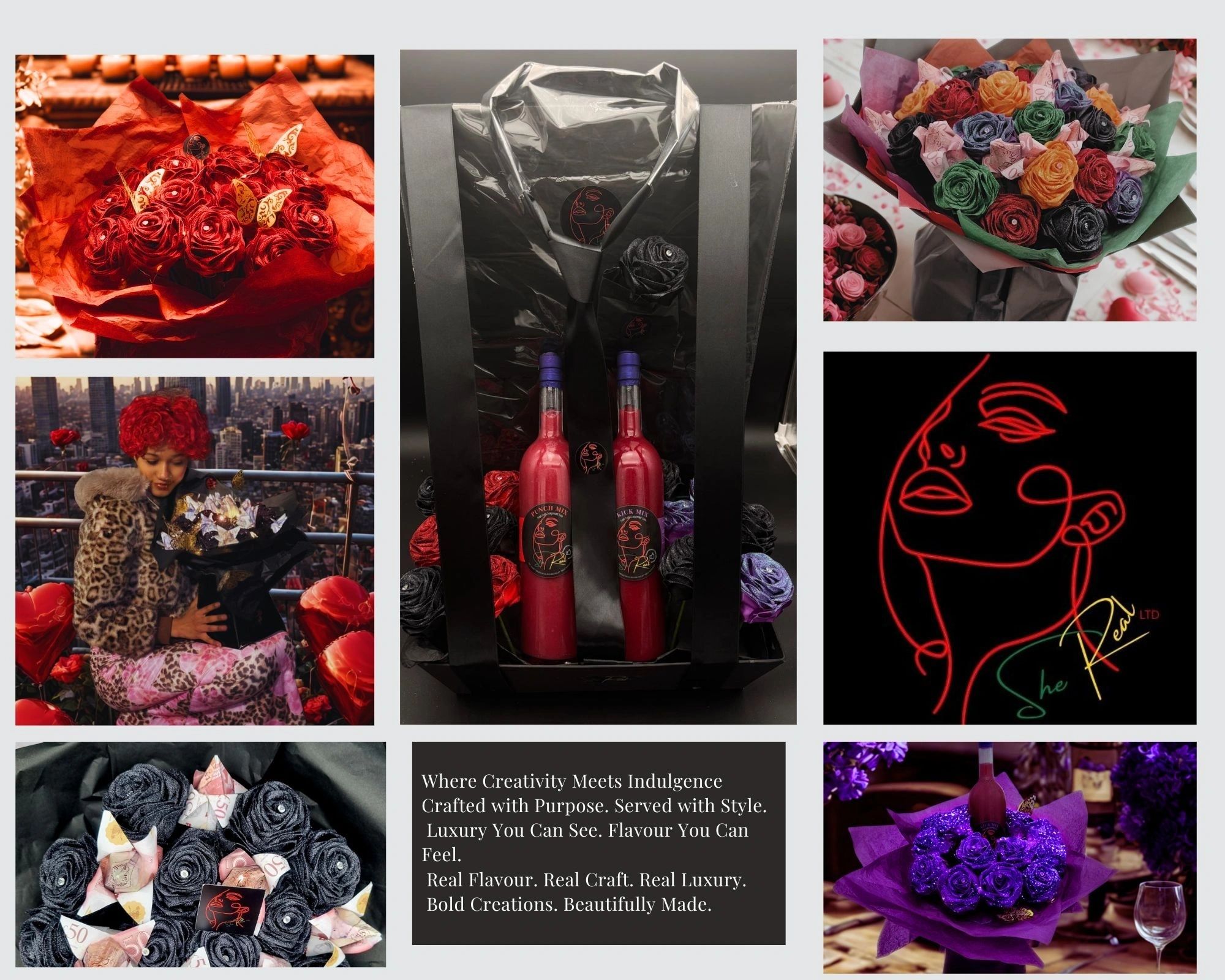 Caribbean mocktail lifestyle display